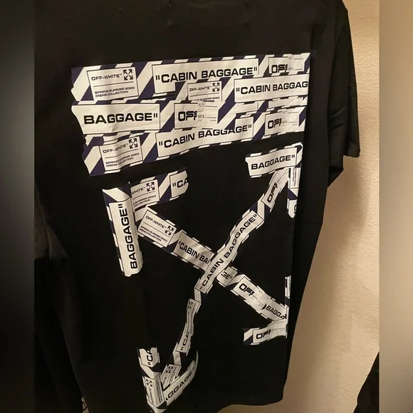 Off White “CABIN BAGGAGE” tee